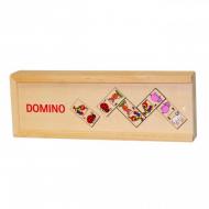 Domino Animale in cutie de lemn