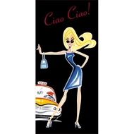 Felicitare 2D Swanky Modes-Ciao ciao
