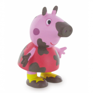 Figurina Comansi-Peppa Pig on the mud