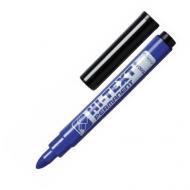Marker permanent albastru Fibracolor Hi-Text 580PB