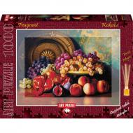 Puzzle 1000 piese - Parfumat - Figs  pomegranates and brass plate