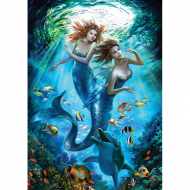 Puzzle 500 piese - The Mermaids-Nadia Strelkina