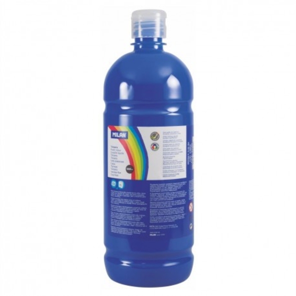 Tempera 1000 ml MILAN albastru deschis